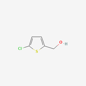 (5-Chlorothiophen-2-yl)methanol chemical structure (CAS 74168-69-7)