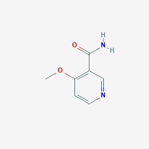 4-Methoxynicotinamide chemical structure (CAS 7418-64-6)