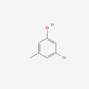 3-Bromo-5-methylphenol chemical structure (CAS 74204-00-5)