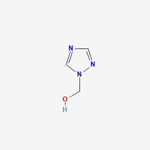 (1H-1,2,4-Triazol-1-yl)methanol chemical structure (CAS 74205-82-6)