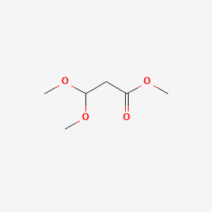 Methyl 3,3-dimethoxypropanoate chemical structure (CAS 7424-91-1)