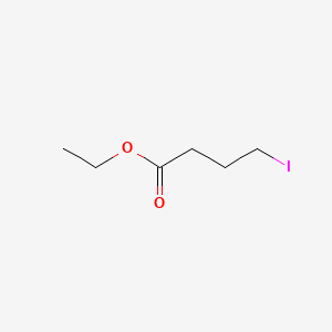 Ethyl 4-iodobutanoate chemical structure (CAS 7425-53-8)