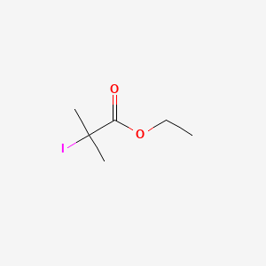 Ethyl 2-Iodo-2-methylpropionate chemical structure (CAS 7425-55-0)