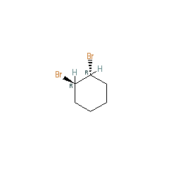 trans-1,2-Dibromocyclohexane chemical structure (CAS 7429-37-0)