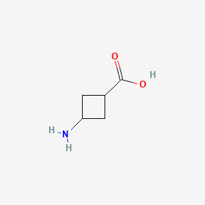 trans-3-Aminocyclobutanecarboxylic acid chemical structure (CAS 74307-75-8)