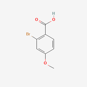 2-Bromo-4-methoxybenzoic acid chemical structure (CAS 74317-85-4)