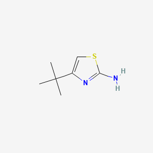4-(tert-Butyl)thiazol-2-amine chemical structure (CAS 74370-93-7)