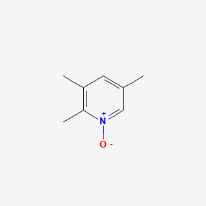 2,3,5-trimethylpyridine 1-oxide chemical structure (CAS 74409-42-0)