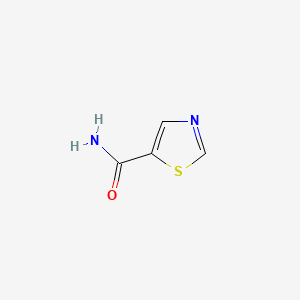 Thiazole-5-carboxamide chemical structure (CAS 74411-19-1)
