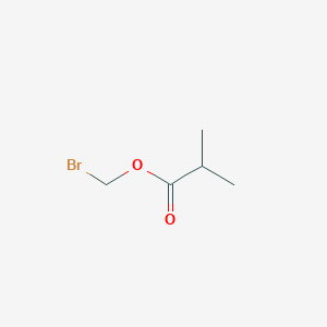 Bromomethyl isobutyrate chemical structure (CAS 74416-82-3)