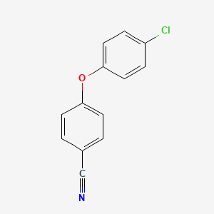 4-(4-Chlorophenoxy)benzonitrile chemical structure (CAS 74448-92-3)