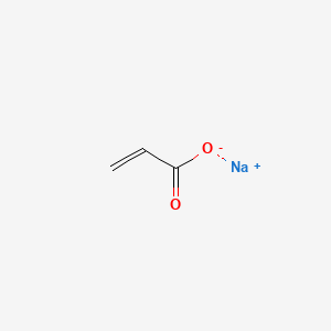 Sodium acrylate(~yellow) chemical structure (CAS 7446-81-3)