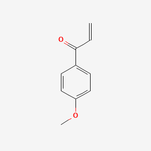 1-(4-Methoxyphenyl)prop-2-en-1-one chemical structure (CAS 7448-86-4)