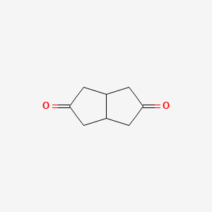 Tetrahydropentalene-2,5(1H,3H)-dione chemical structure (CAS 74513-16-9)