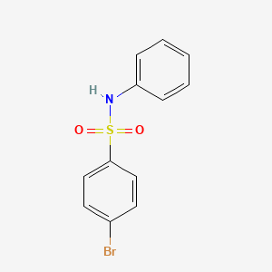 4-Bromo-N-phenylbenzenesulfonamide chemical structure (CAS 7454-54-8)
