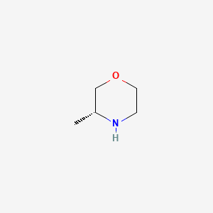 (R)-3-Methylmorpholine chemical structure (CAS 74572-04-6)