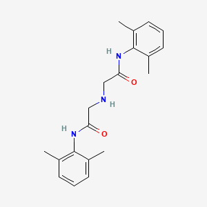 2,2'-Azanediylbis(N-(2,6-dimethylphenyl)acetamide) chemical structure (CAS 745798-07-6)