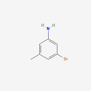 3-Bromo-5-methylaniline chemical structure (CAS 74586-53-1)
