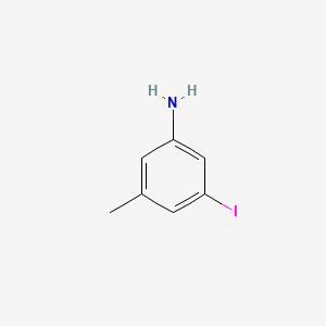3-Iodo-5-methylaniline chemical structure (CAS 74586-54-2)