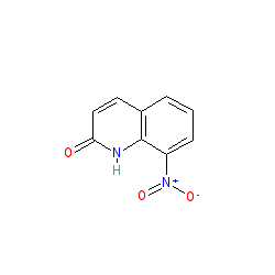 8-Nitroquinolin-2(1H)-one chemical structure (CAS 7461-12-3)