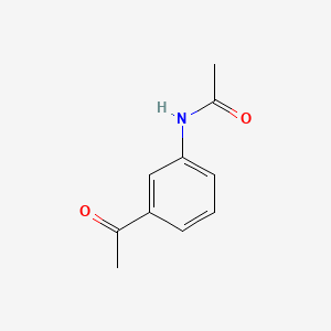 3-Acetamidoacetophenone chemical structure (CAS 7463-31-2)