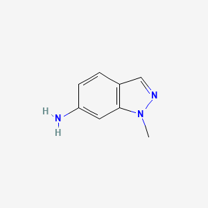 1-Methyl-1H-indazol-6-amine chemical structure (CAS 74728-65-7)