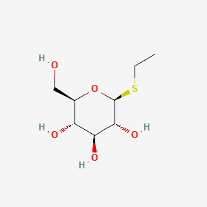 Ethyl β-Thioglucopyranoside chemical structure (CAS 7473-36-1)