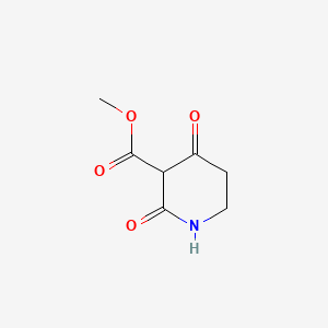 Methyl 2,4-dioxopiperidine-3-carboxylate chemical structure (CAS 74730-43-1)