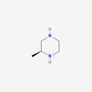 (S)-2-Methylpiperazine chemical structure (CAS 74879-18-8)