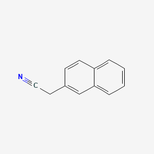 2-Naphthylacetonitrile chemical structure (CAS 7498-57-9)