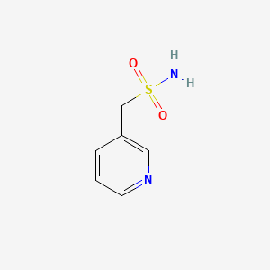 Pyridin-3-ylmethanesulfonamide chemical structure (CAS 749806-66-4)