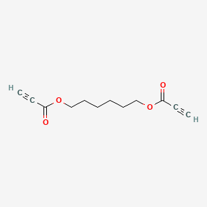 Hexane-1,6-diyl dipropiolate chemical structure (CAS 74987-93-2)