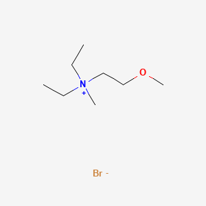 N,N-Diethyl-2-methoxy-N-methylethan-1-aminium bromide chemical structure (CAS 749879-33-2)