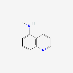 N-Methylquinolin-5-amine chemical structure (CAS 7506-67-4)