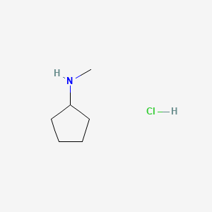 N-Methylcyclopentanamine hydrochloride chemical structure (CAS 75098-42-9)