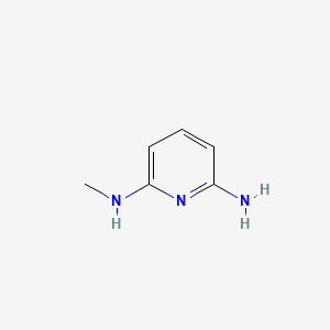 N2-Methylpyridine-2,6-diamine chemical structure (CAS 75135-46-5)