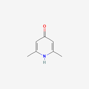 2,6-Dimethylpyridin-4(1H)-one chemical structure (CAS 7516-31-6)