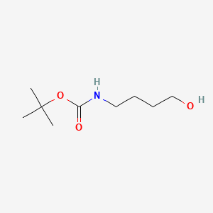 tert-Butyl (4-hydroxybutyl)carbamate chemical structure (CAS 75178-87-9)