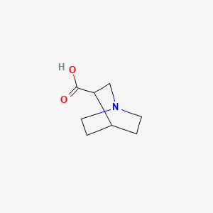 Quinuclidine-3-carboxylic acid chemical structure (CAS 75208-40-1)