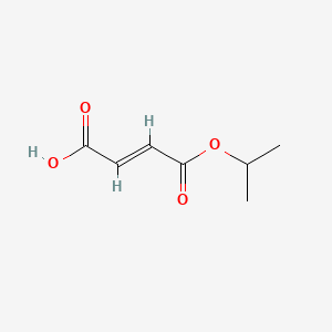 (E)-4-Isopropoxy-4-oxobut-2-enoic acid chemical structure (CAS 7529-87-5)