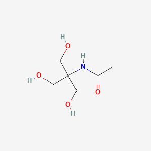 N-(1,3-Dihydroxy-2-(hydroxymethyl)propan-2-yl)acetamide chemical structure (CAS 7534-51-2)