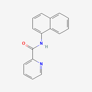 N-(Naphthalen-1-yl)picolinamide chemical structure (CAS 75358-95-1)