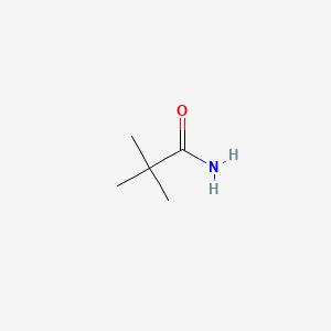 2,2,2-Trimethylacetamide chemical structure (CAS 754-10-9)