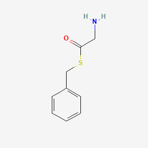 S-Benzyl 2-aminoethanethioate chemical structure (CAS 754172-97-9)