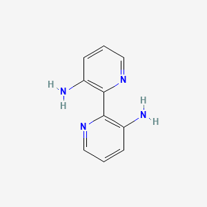 [2,2'-Bipyridine]-3,3'-diamine chemical structure (CAS 75449-26-2)