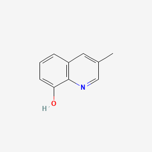 3-Methylquinolin-8-ol chemical structure (CAS 75457-13-5)