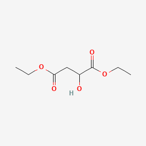 Diethyl 2-hydroxysuccinate chemical structure (CAS 7554-12-3)