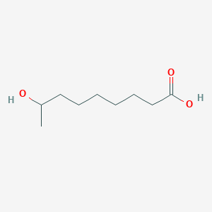 8-Hydroxynonanoic acid chemical structure (CAS 75544-92-2)