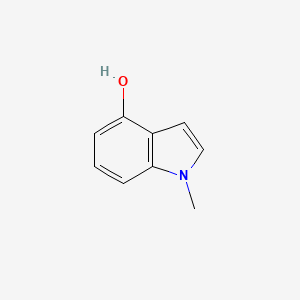 1-Methyl-1H-indol-4-ol chemical structure (CAS 7556-37-8)