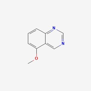 5-Methoxyquinazoline chemical structure (CAS 7556-87-8)